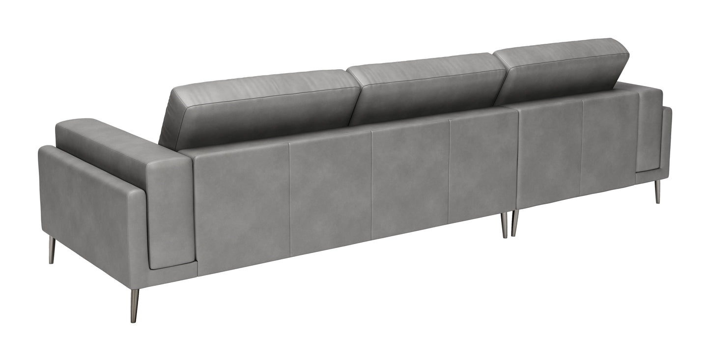 Bliss LAF Chaise Sectional Gray - Comfortable & Stylish LAF Chaise Sectional with a Chic Gray Upholstery for a Modern and Relaxing Living Room Look