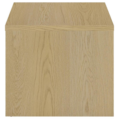 Canoga 2-Piece Lift Top Cocktail Coffee Table Set in Light Oak - Versatile Living Room Furniture
