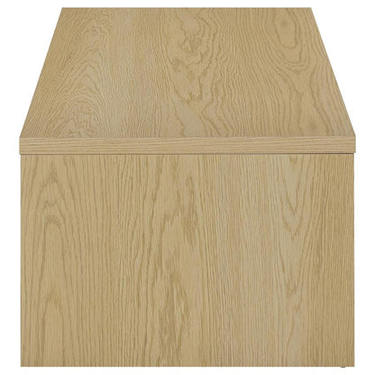 Canoga Light Oak Engineered Wood Lift Top Coffee Table - Functional Living Room Furniture