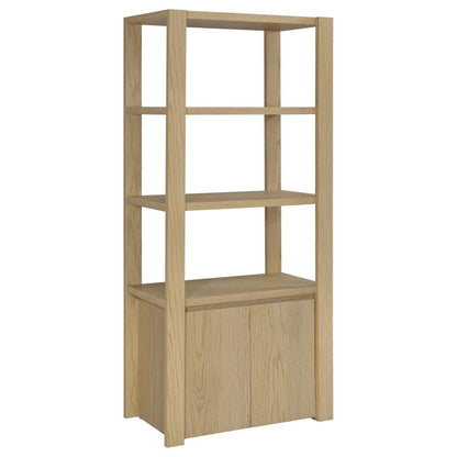 Laurelton 3-Piece Entertainment Center TV Stand in Light Oak - Modern Media Console