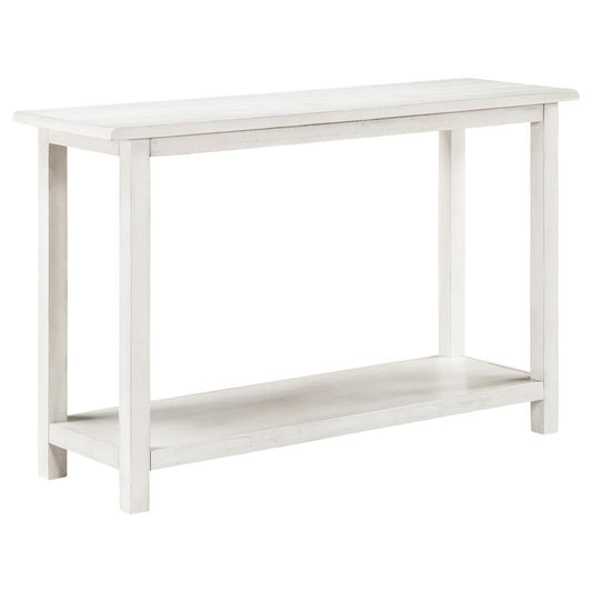 Payne Wood Entryway Sofa Console Table White