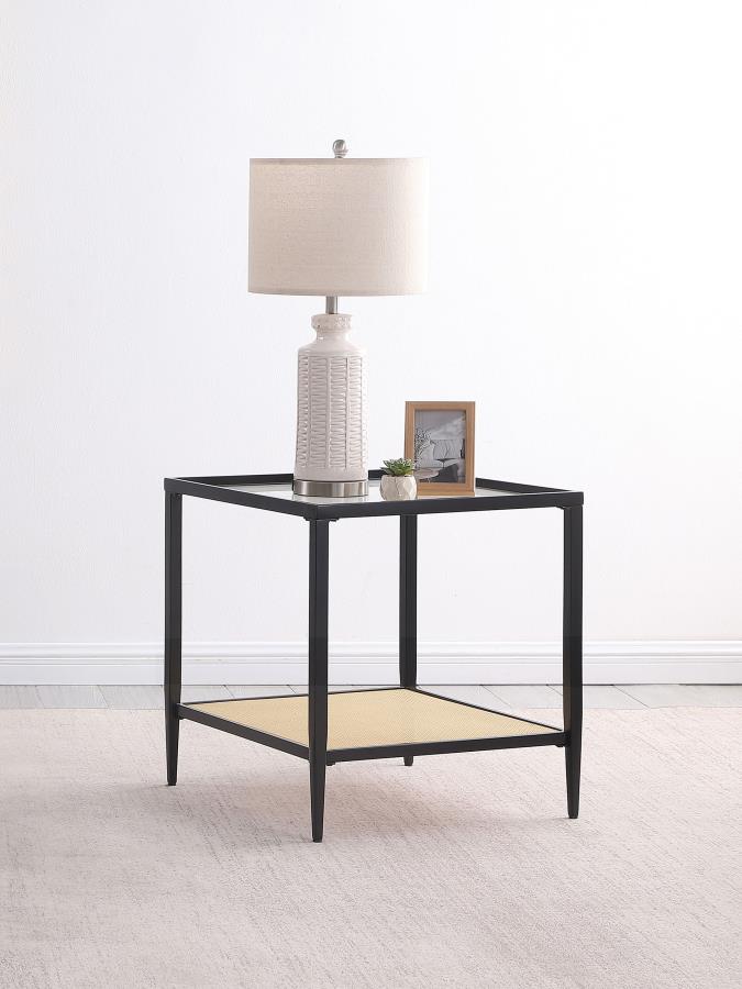 Tokyo Woven Ratan End Table