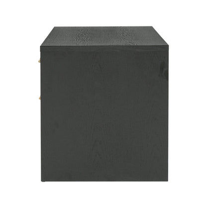 Wales Grey Ash Two Drawer Nightstand