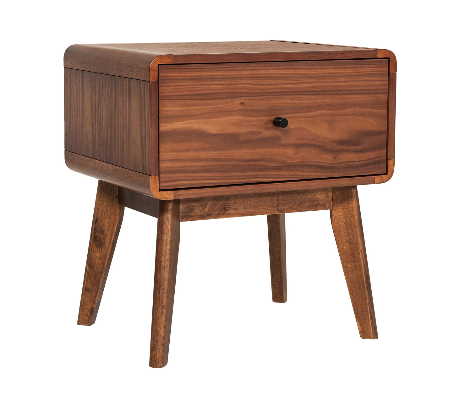 Marshall Mid-Century Walnut Nightstand