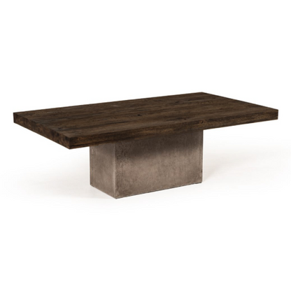Renzo Oak and Concrete Coffee Table