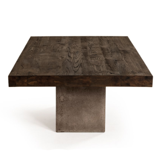 Renzo Oak and Concrete Coffee Table
