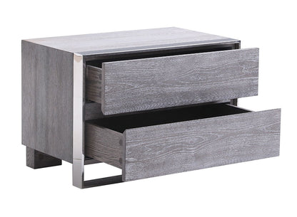Arlene Grey Elm Nightstand