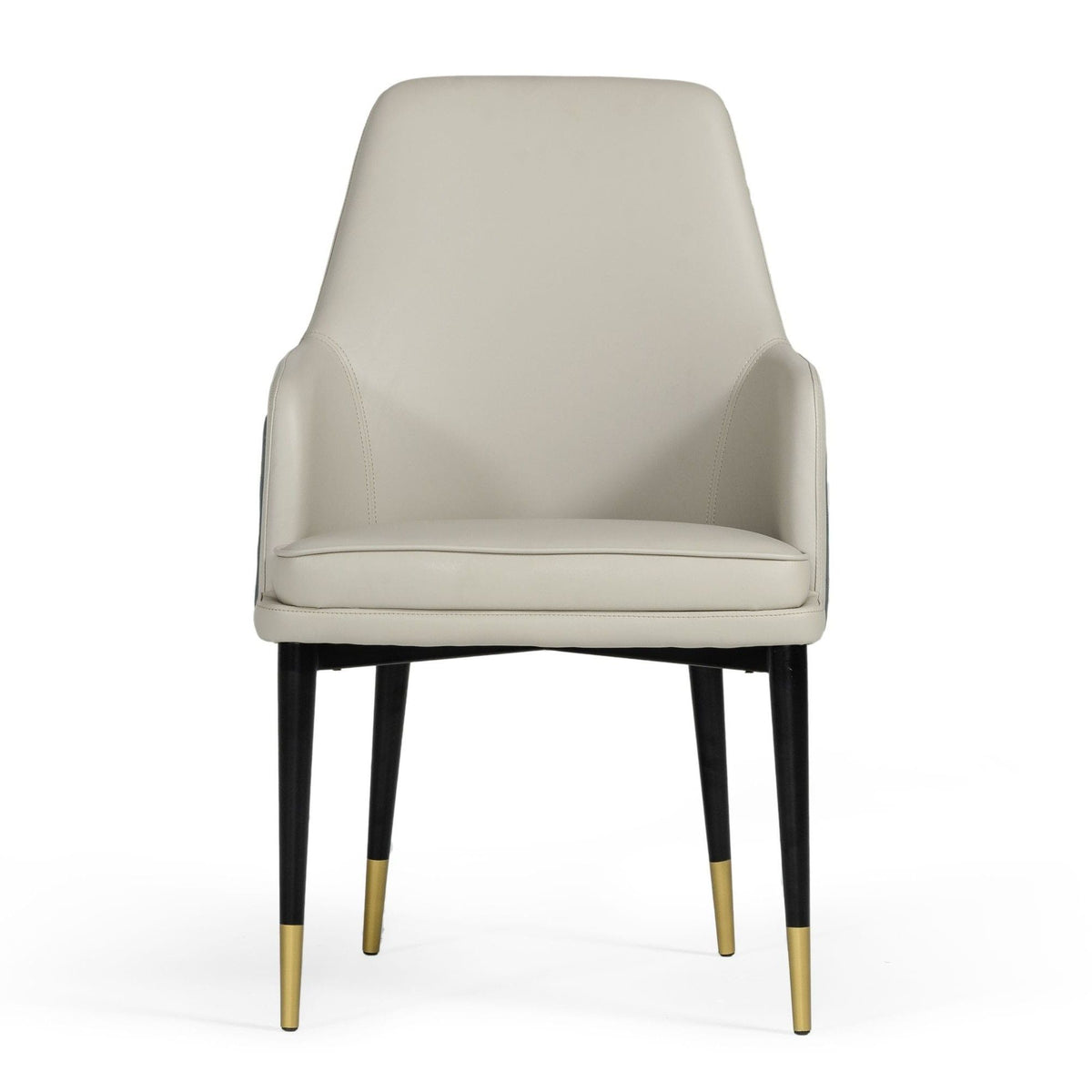 Duval White and Grey Dining Chair