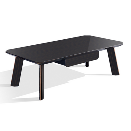 Chadwick Ebony and Rose Gold Coffee Table