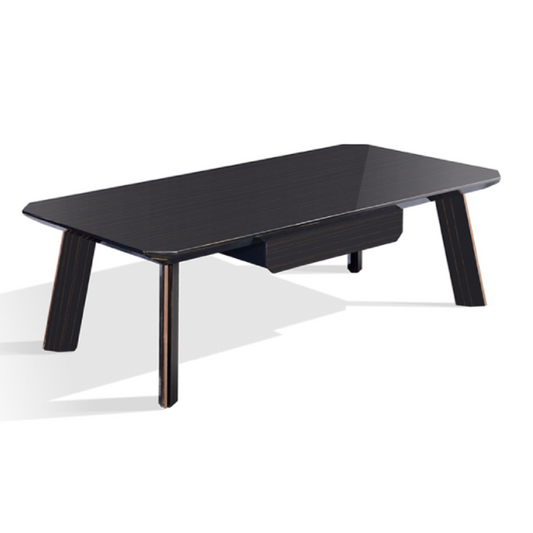 Chadwick Ebony and Rose Gold Coffee Table