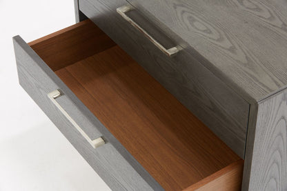 Soria Grey Wash Bedroom Set with Upholstered Bed