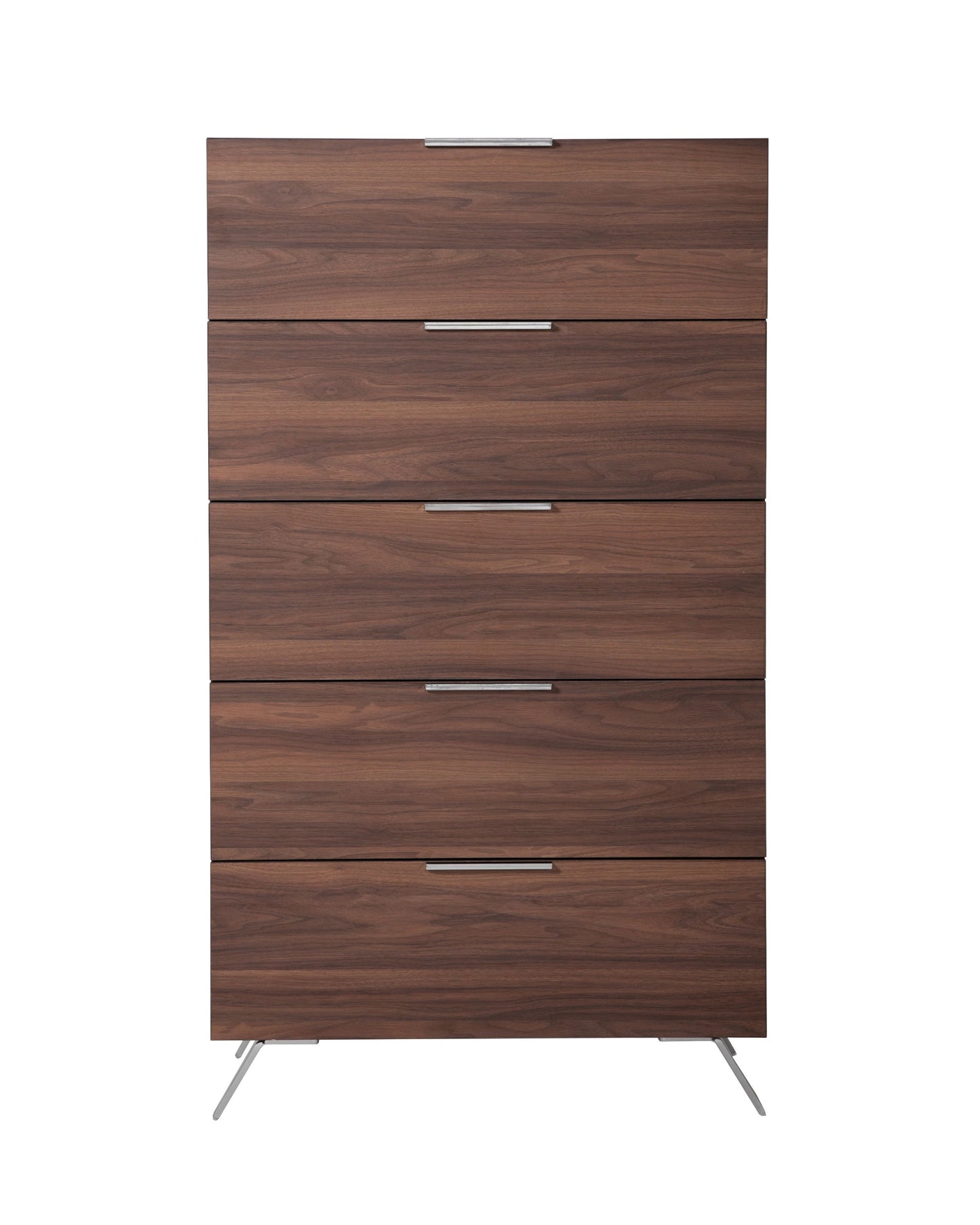 Brooklyn Italian Walnut 5 Drawers Chest