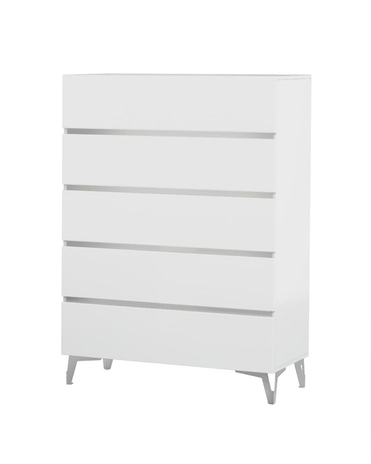 Angela Italian White Gloss Chest