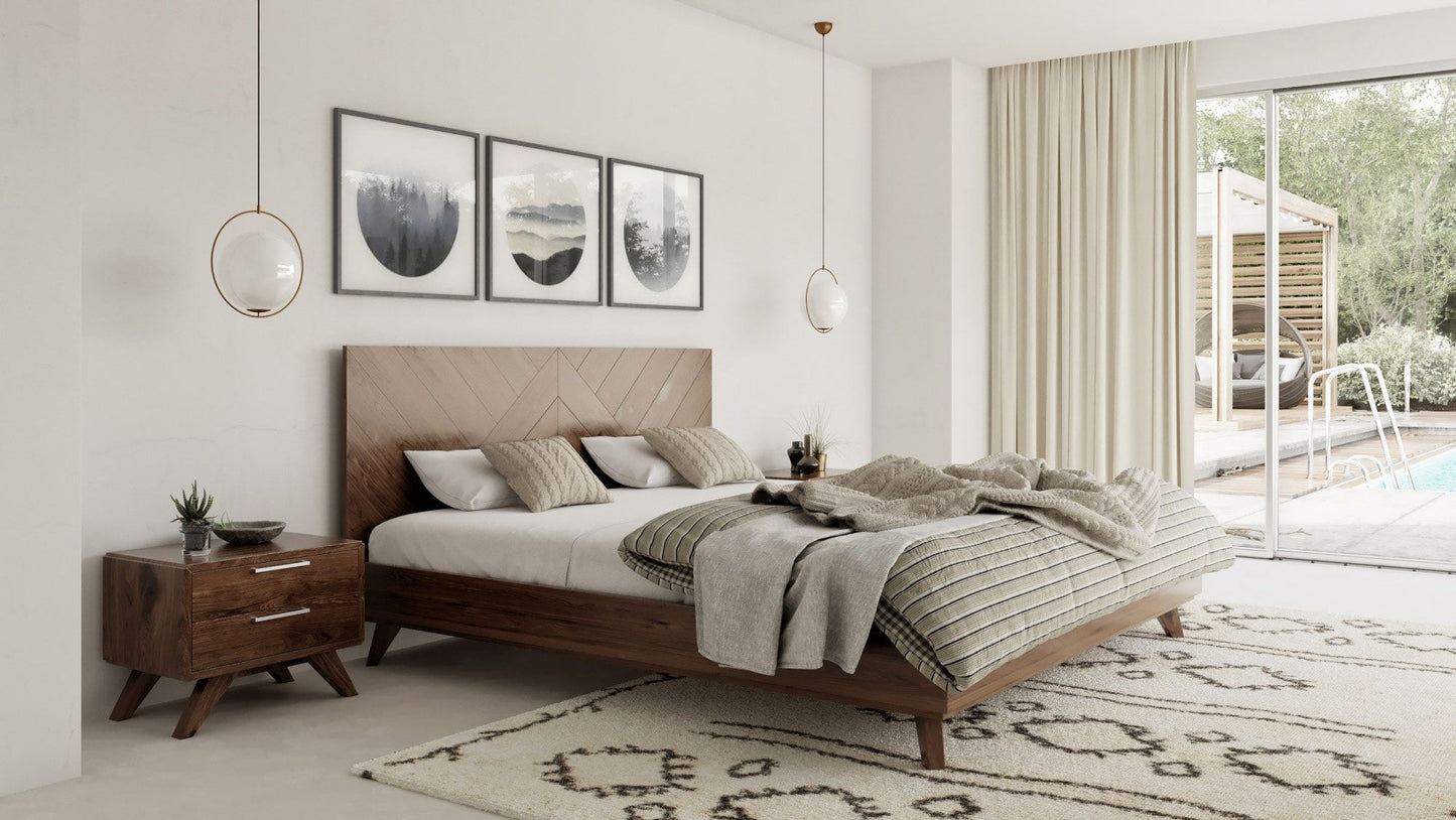 Nova Domus Soren - Modern Walnut Bed
