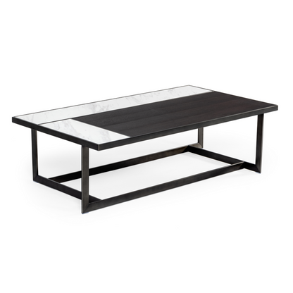 Fargo Ceramic and Grey Walnut Coffee Table