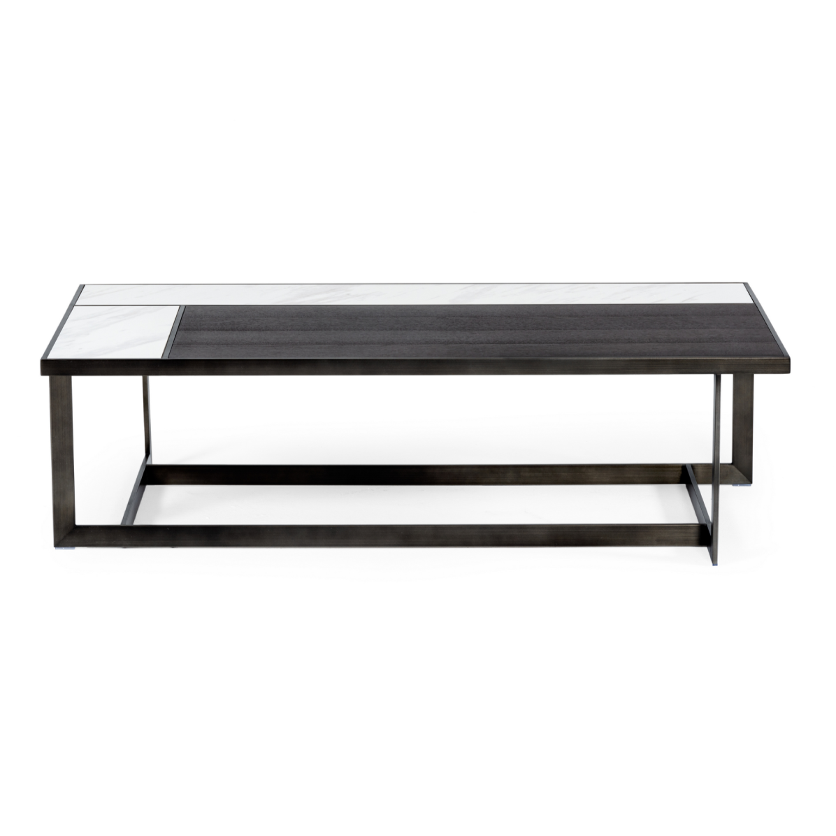 Fargo Ceramic and Grey Walnut Coffee Table