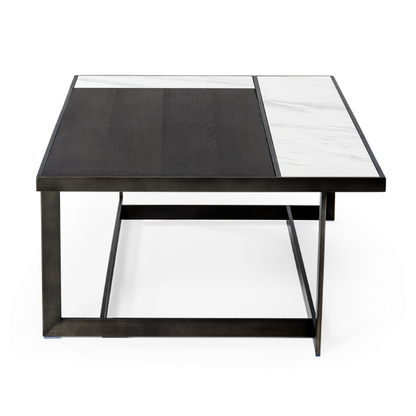 Fargo Ceramic and Grey Walnut Coffee Table