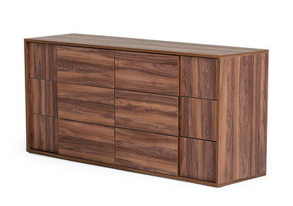 Asus Italian Walnut 6-Drawers Dresser