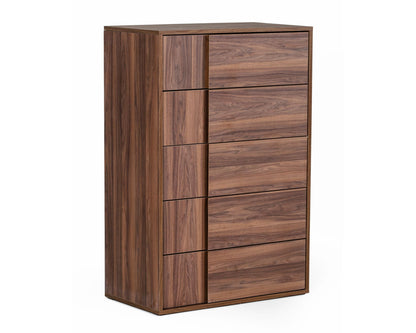 Nova Domus Asus - Italian Modern Walnut Chest