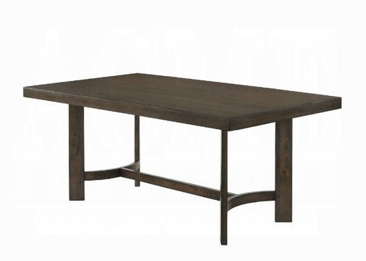 Farren Weathered Oak Finish Dining Table