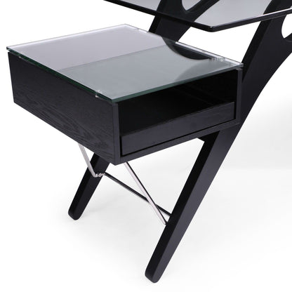 Suffolk - Contemporary Black Ash Desk