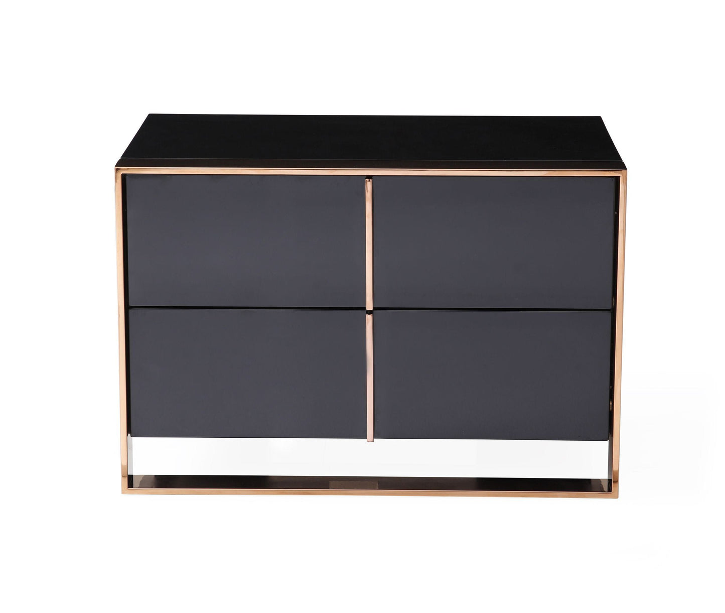 Cartier Black and Rose Gold Nightstand