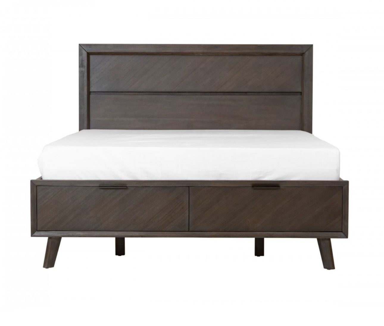 Modrest Roger - Mid-century Acacia Bedroom Set