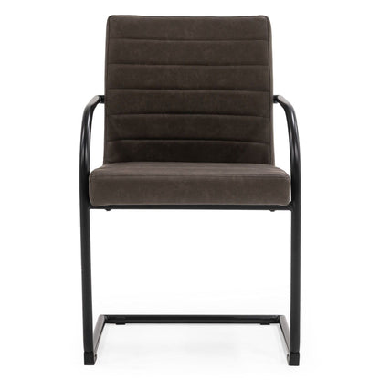 Ivey Brown Dining Chair - Set of 2