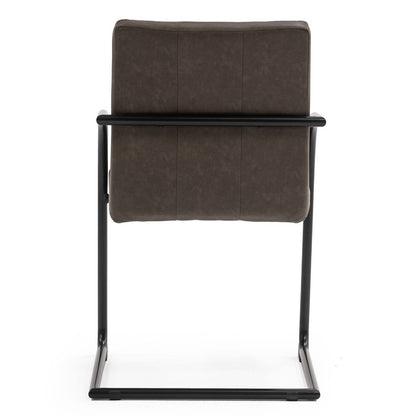 Ivey Brown Dining Chair - Set of 2