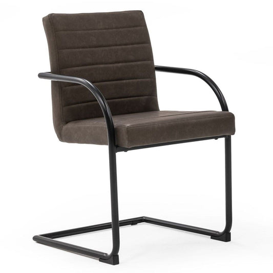 Ivey Brown Dining Chair - Set of 2