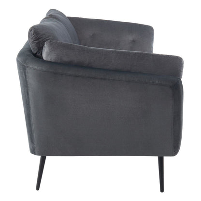 Cody Dark Grey Fabric Sofa