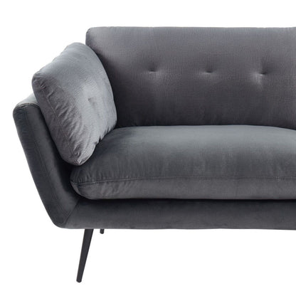 Cody Dark Grey Fabric Sofa