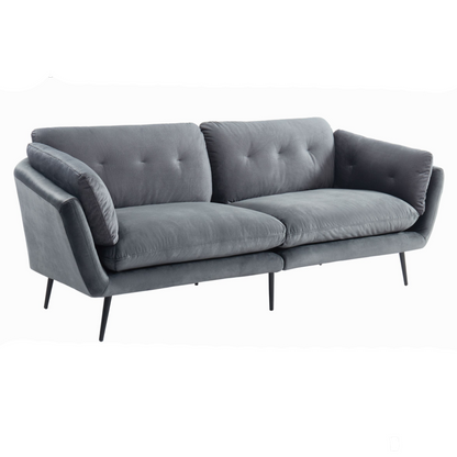 Cody Dark Grey Fabric Sofa