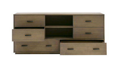 Nova Domus Fantasia Contemporary Walnut Dresser