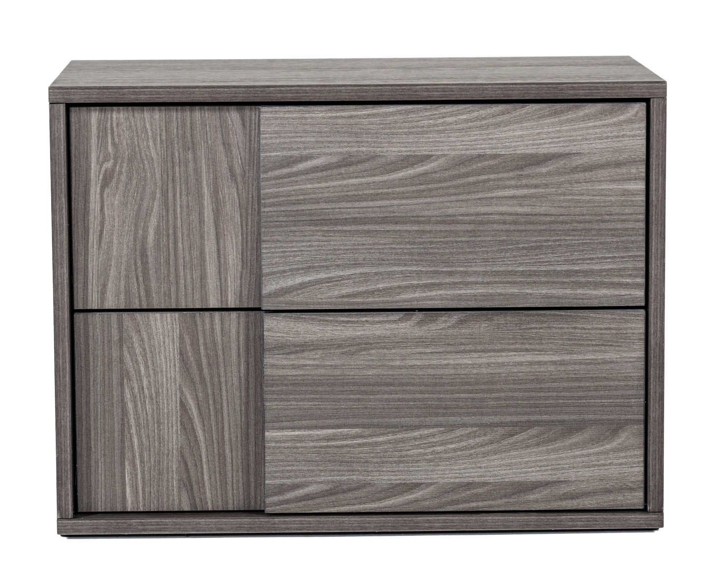 Nova Domus Asus Modern Italian 4-Piece Bedroom Set – Grey Elm Finish