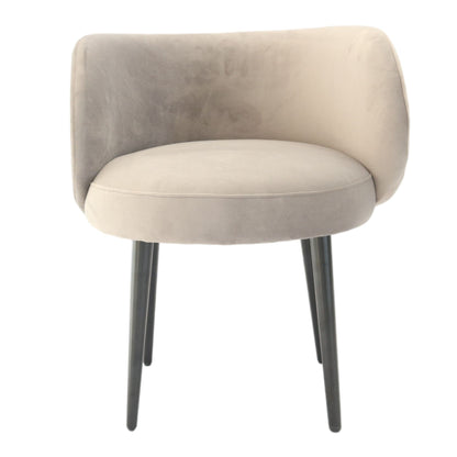 Hartman Grey Velvet Accent Chair