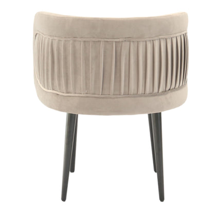 Hartman Grey Velvet Accent Chair