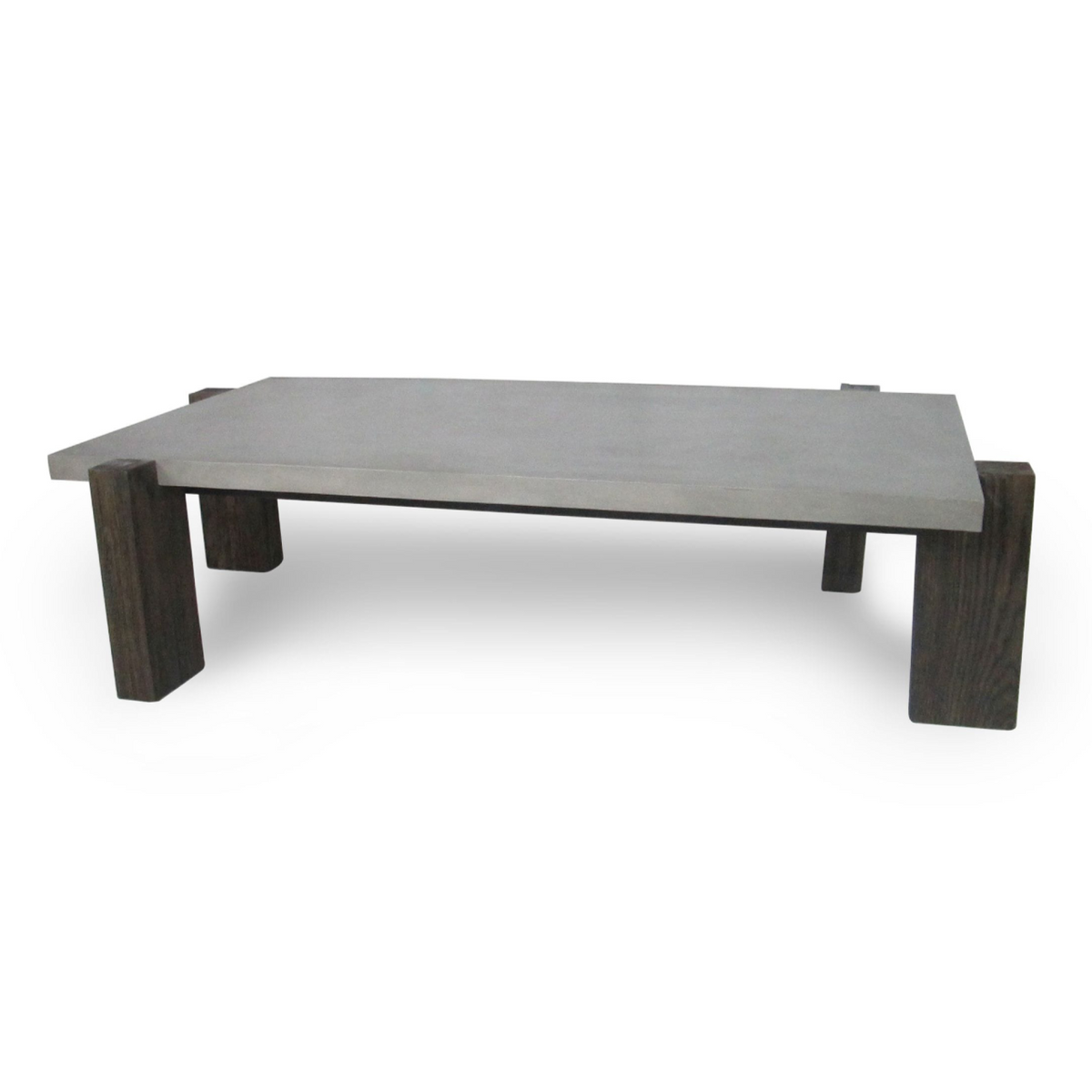 Milton Dark Grey and Walnut Rectangular Coffee Table