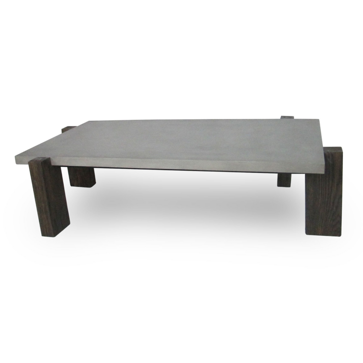 Milton Dark Grey and Walnut Rectangular Coffee Table