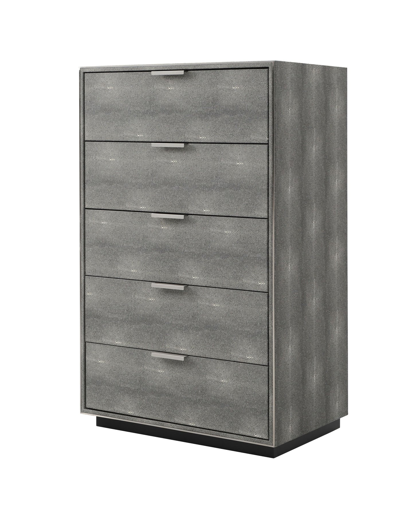 Dynasty Shagreen Five-Drawer Chest
