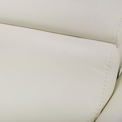 Eden Grey Leather Power Reclining Sofa Set
