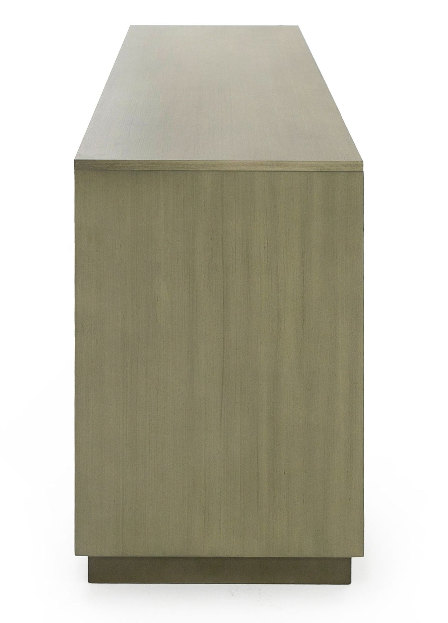 Modrest Nixa - Modern Wide Birch + Brushed Bronze Dresser