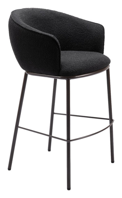 Essen Barstool - Black & Bronze Sleek and Stylish Barstool for Modern Kitchens and Home Bars