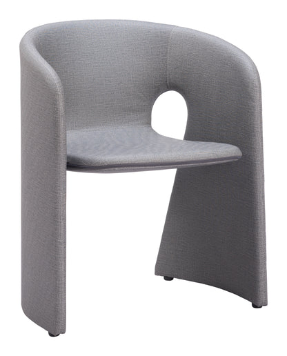 Rosyth Dining Chair - Slate Gray Modern Upholstered Chair for Stylish Dining Rooms