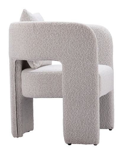 Melilla Dining Chair - Misty Gray Elegant and Comfortable Upholstered Chair for Modern Dining Rooms