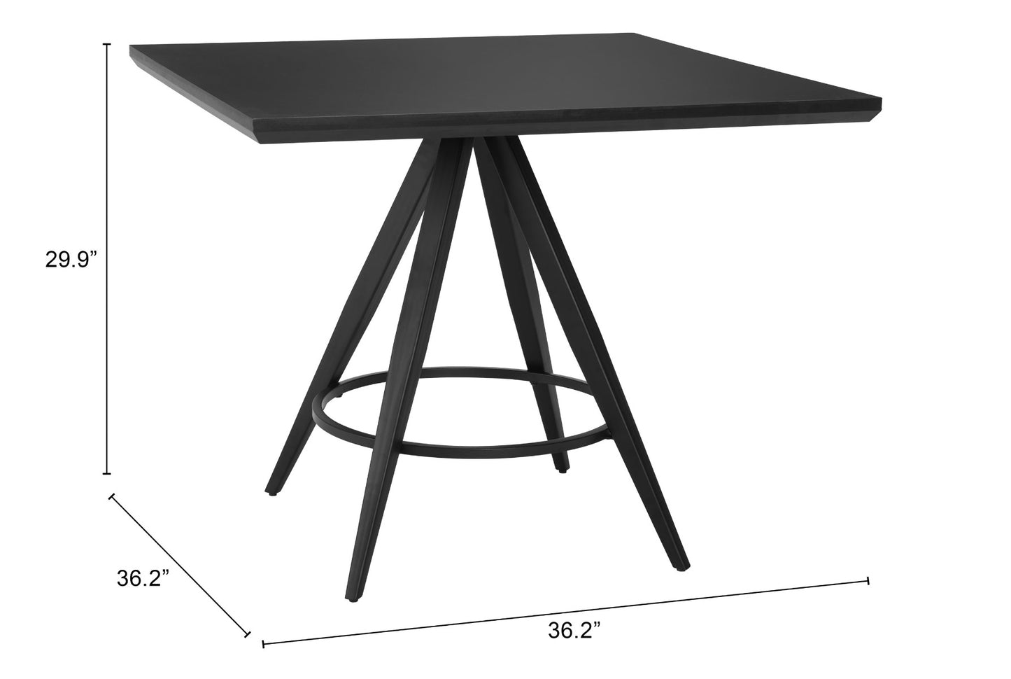 Tinos Dining Table Black