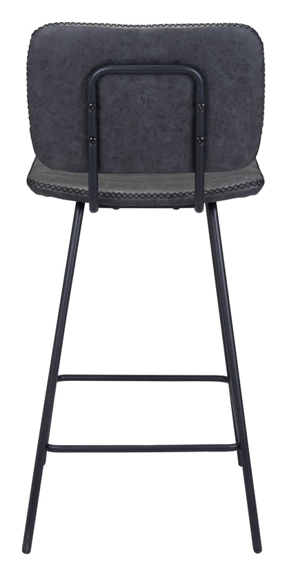 Boston Counter Stool (Set of 2) Vintage Black