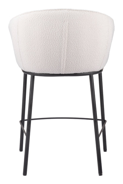 Essen Counter Stool - Ivory Stylish and Comfortable Counter Stool for Contemporary Kitchens and Dining Spaces