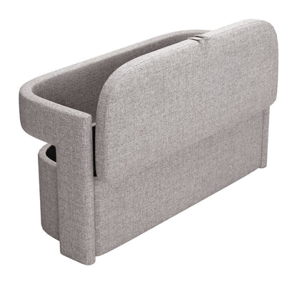 Papua Storage Bench - Gray Elegant and Practical Storage Bench for Contemporary Living Spaces