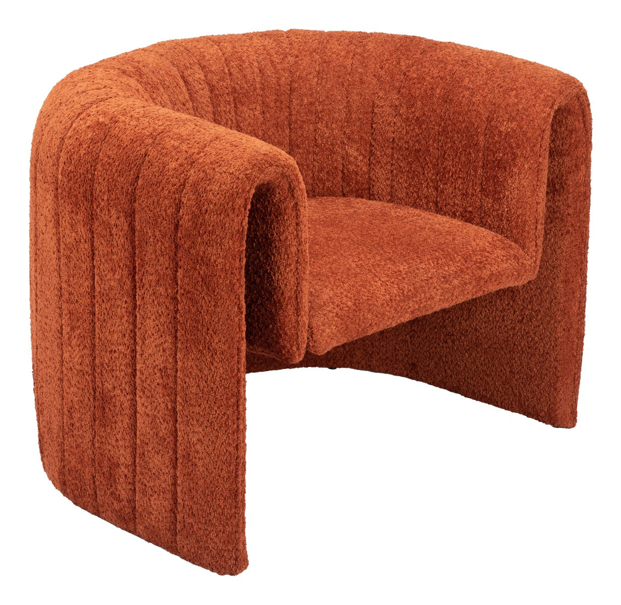 Viana Accent Chair Burnt Orange